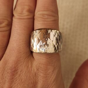 Swarovski Elements Light Pink Crystal Ring